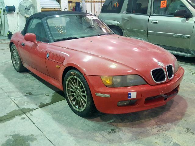 4USCH7324VLB84535 - 1997 BMW Z3 1.9 RED photo 1