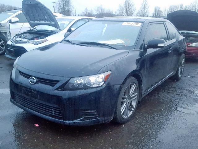 JTKJF5C71D3046233 - 2013 TOYOTA SCION TC შავი ფოტო 2