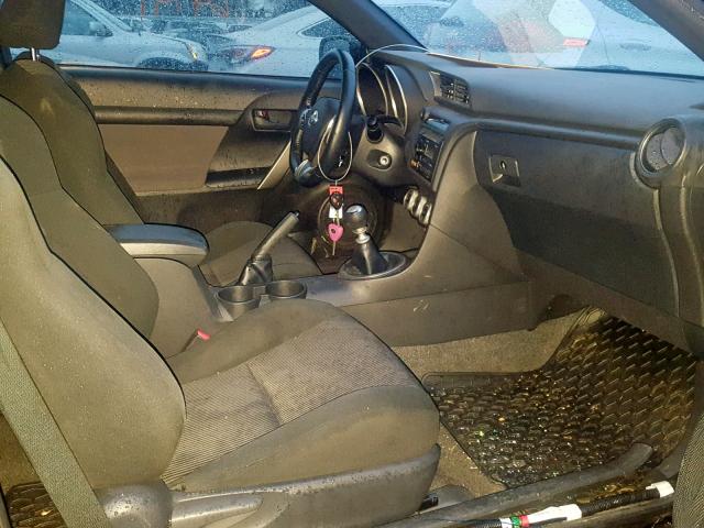 JTKJF5C71D3046233 - 2013 TOYOTA SCION TC შავი ფოტო 5