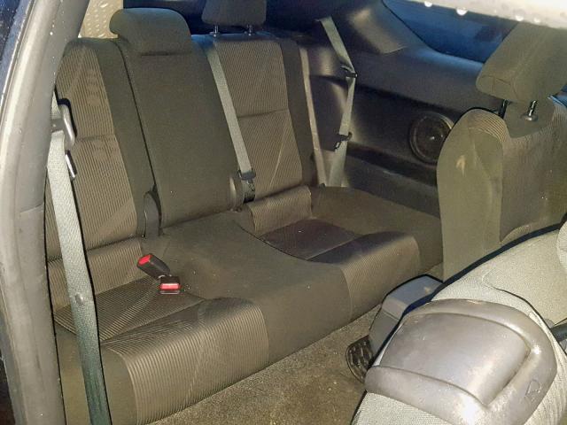 JTKJF5C71D3046233 - 2013 TOYOTA SCION TC შავი ფოტო 6