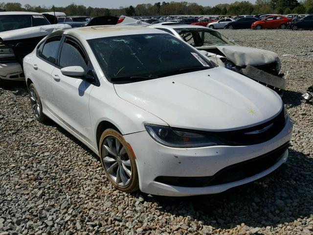 1C3CCCBB2FN721148 - 2015 CHRYSLER 200 S WHITE photo 1