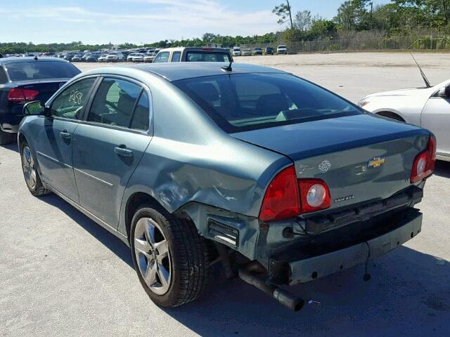 1G1ZH57B894185627 - 2009 CHEVROLET MALIBU 1LT 绿色 照片 3