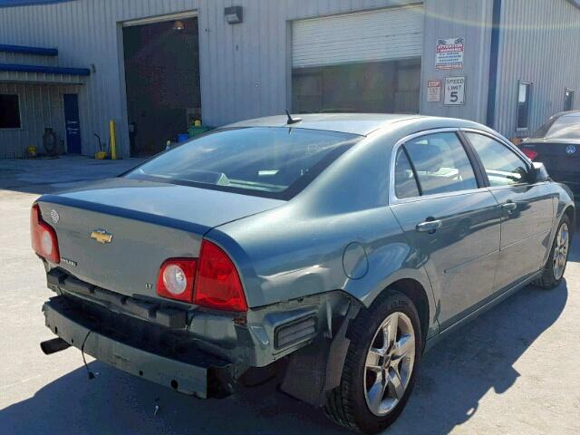 1G1ZH57B894185627 - 2009 CHEVROLET MALIBU 1LT 绿色 照片 4