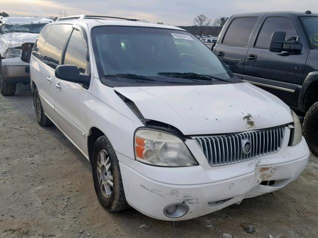 2MRDA22266BJ02674 - 2006 MERCURY MONTEREY L WHITE photo 1