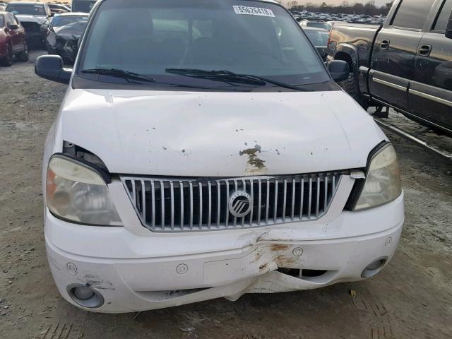 2MRDA22266BJ02674 - 2006 MERCURY MONTEREY L WHITE photo 9