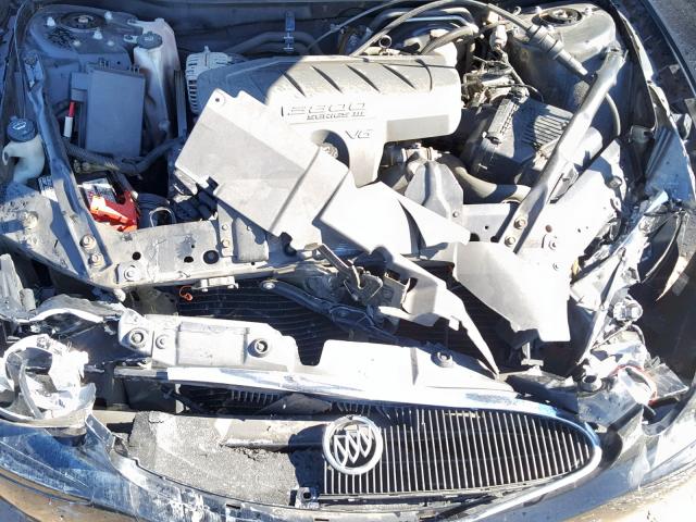 2G4WC582X61220646 - 2006 BUICK LACROSSE C BLACK photo 7