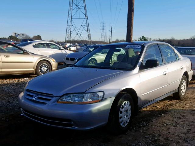 1HGCF86652A031216 - 2002 HONDA ACCORD VAL SILVER photo 2