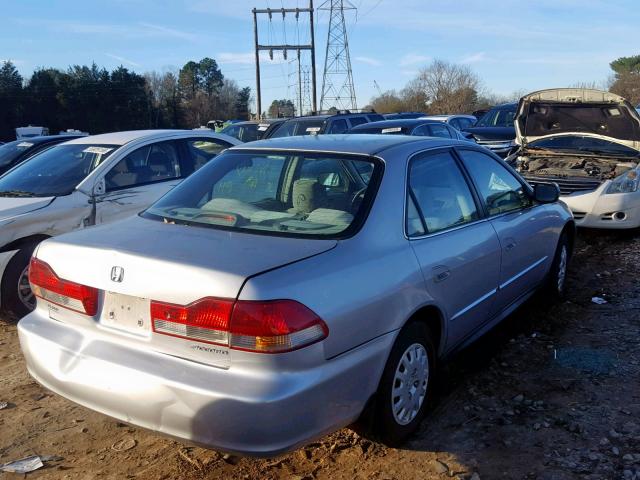 1HGCF86652A031216 - 2002 HONDA ACCORD VAL SILVER photo 4