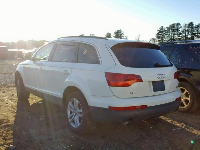 WA1AY74L29D017103 - 2009 AUDI Q7 3.6 QUA WHITE photo 3