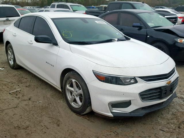 1G1ZB5ST1HF258843 - 2017 CHEVROLET MALIBU LS 白色 照片 1
