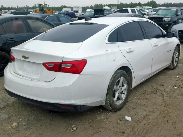 1G1ZB5ST1HF258843 - 2017 CHEVROLET MALIBU LS 白色 照片 4