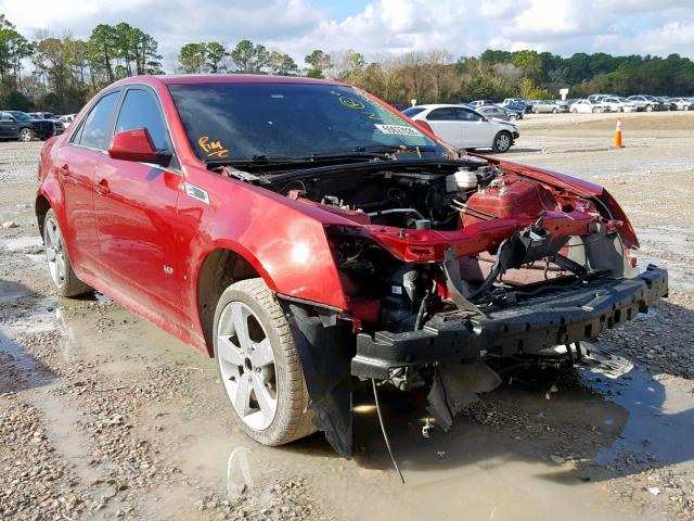 1G6DV5EP6A0138913 - 2010 CADILLAC CTS-V RED photo 1