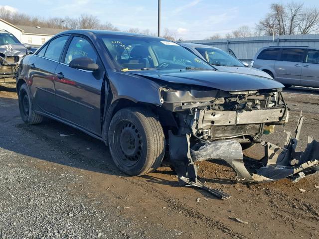 1G2ZF58B174219999 - 2007 PONTIAC G6 VALUE L GRAY photo 1