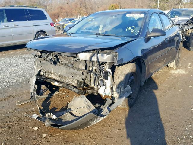 1G2ZF58B174219999 - 2007 PONTIAC G6 VALUE L GRAY photo 2