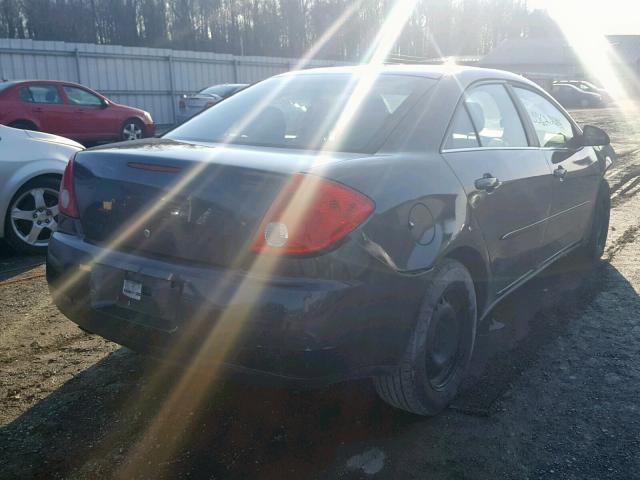 1G2ZF58B174219999 - 2007 PONTIAC G6 VALUE L GRAY photo 4