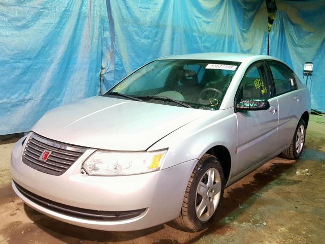 1G8AJ55FX6Z189167 - 2006 SATURN ION LEVEL SILVER photo 2