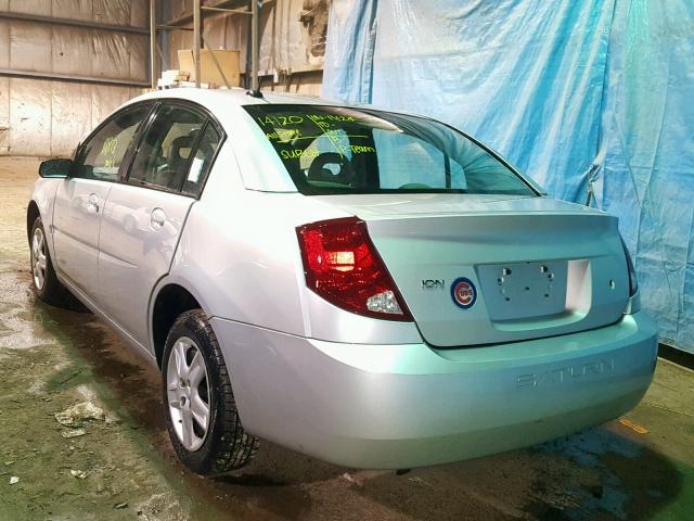 1G8AJ55FX6Z189167 - 2006 SATURN ION LEVEL SILVER photo 3