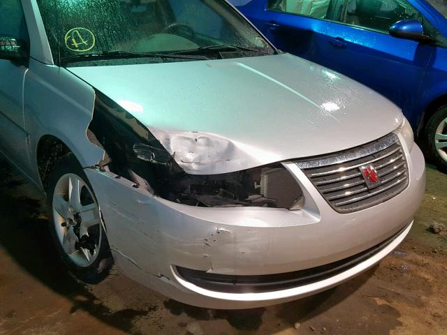 1G8AJ55FX6Z189167 - 2006 SATURN ION LEVEL SILVER photo 9