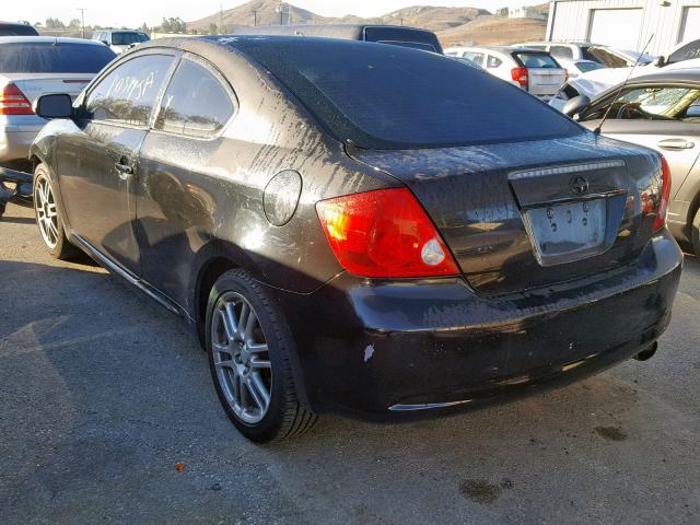 JTKDE177X50029548 - 2005 TOYOTA SCION TC შავი ფოტო 3