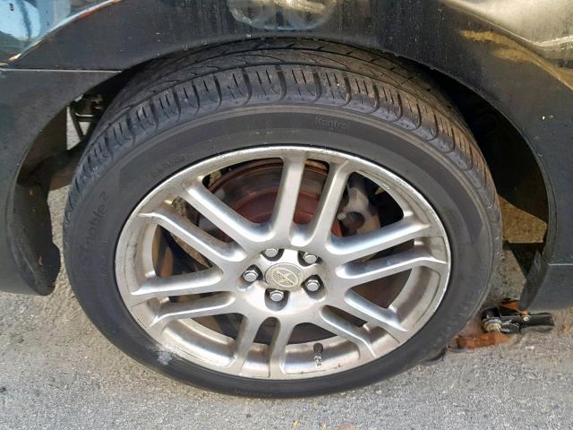 JTKDE177X50029548 - 2005 TOYOTA SCION TC შავი ფოტო 9