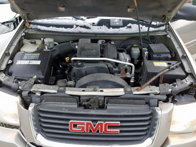 1GKDT13S432404444 - 2003 GMC ENVOY GOLD photo 7