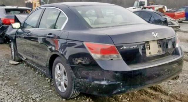 1HGCP26418A094833 - 2008 HONDA ACCORD LXP BLACK photo 3