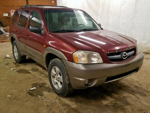 4F2CZ06104KM04252 - 2004 MAZDA TRIBUTE ES 栗色 照片 1