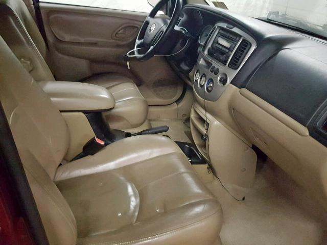 4F2CZ06104KM04252 - 2004 MAZDA TRIBUTE ES 栗色 照片 5