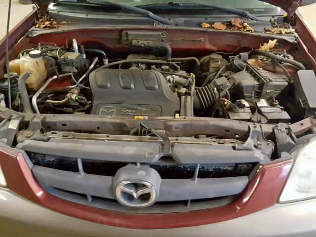 4F2CZ06104KM04252 - 2004 MAZDA TRIBUTE ES 栗色 照片 7