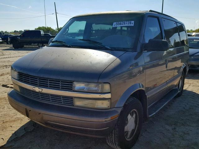 1GNEL19W0YB215377 - 2000 CHEVROLET ASTRO TAN photo 2