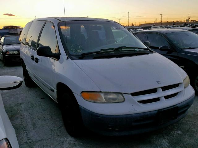 2B4GP25R9WR563914 - 1998 DODGE CARAVAN WHITE photo 1