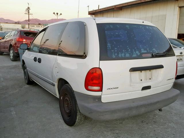 2B4GP25R9WR563914 - 1998 DODGE CARAVAN WHITE photo 3