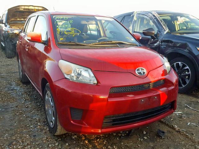 JTKKU10408J014145 - 2008 SCION XD RED photo 1