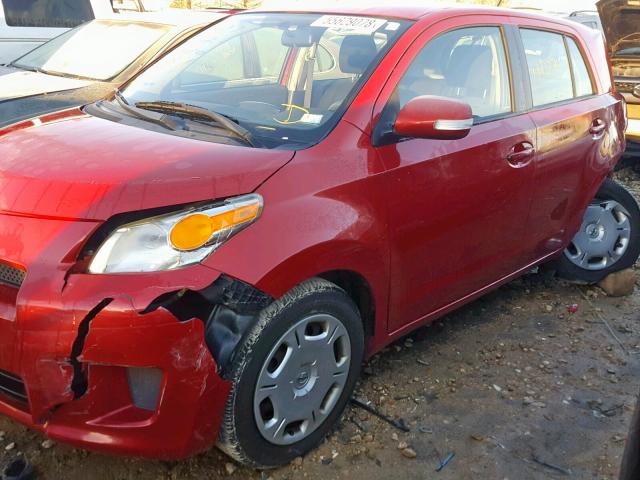 JTKKU10408J014145 - 2008 SCION XD RED photo 9