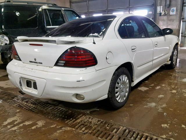 1G2NE52EX5M115139 - 2005 PONTIAC GRAND AM S WHITE photo 4