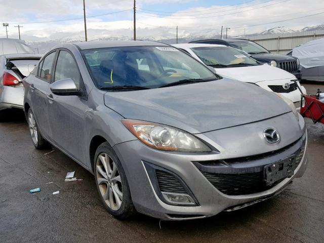 JM1BL1U66B1472107 - 2011 MAZDA 3 S GRAY photo 1