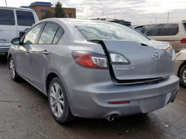 JM1BL1U66B1472107 - 2011 MAZDA 3 S GRAY photo 3