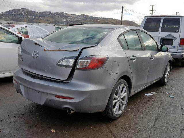 JM1BL1U66B1472107 - 2011 MAZDA 3 S GRAY photo 4