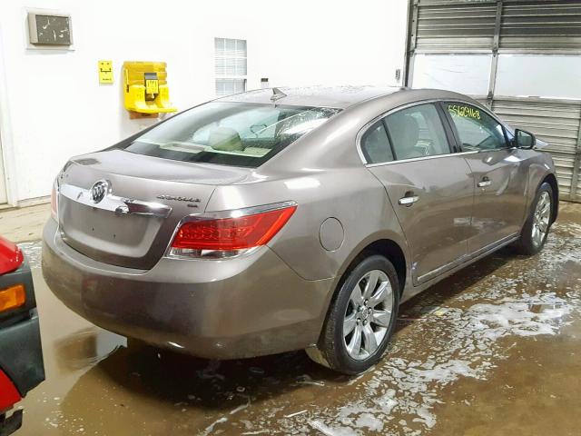 1G4GD5ED8BF250397 - 2011 BUICK LACROSSE C BROWN photo 4