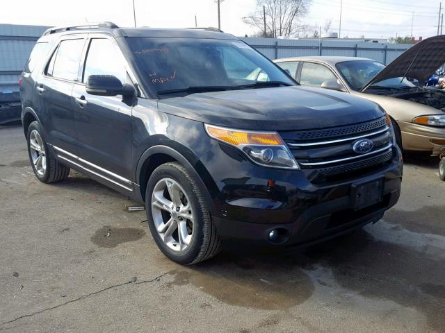 1FMHK8F82BGA02573 - 2011 FORD EXPLORER L BLACK photo 1