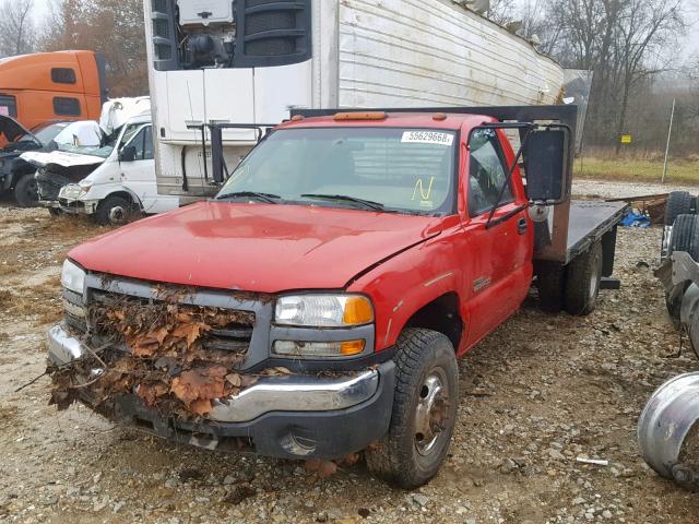 1GDJK34DX6E153750 - 2006 GMC NEW SIERRA RED photo 2