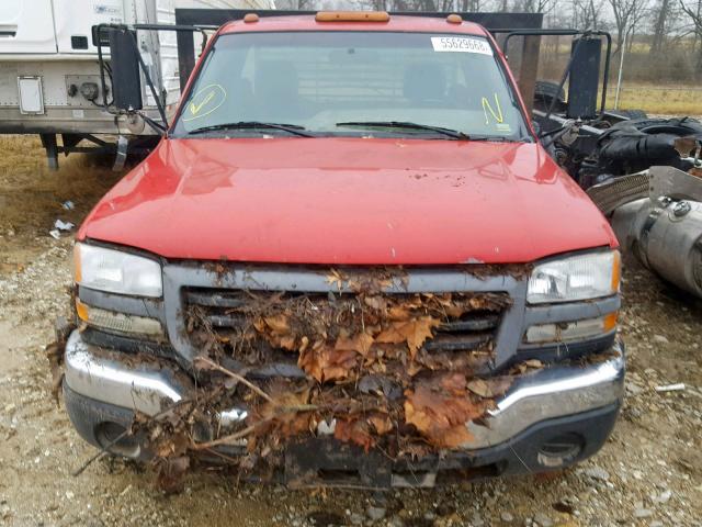 1GDJK34DX6E153750 - 2006 GMC NEW SIERRA RED photo 9