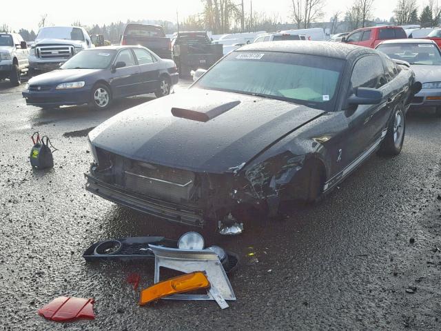 1ZVFT82H075258595 - 2007 FORD MUSTANG GT BLACK photo 2