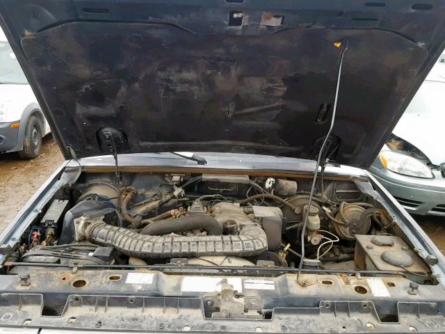 1FTCR10U5MTA11222 - 1991 FORD RANGER BLUE photo 7