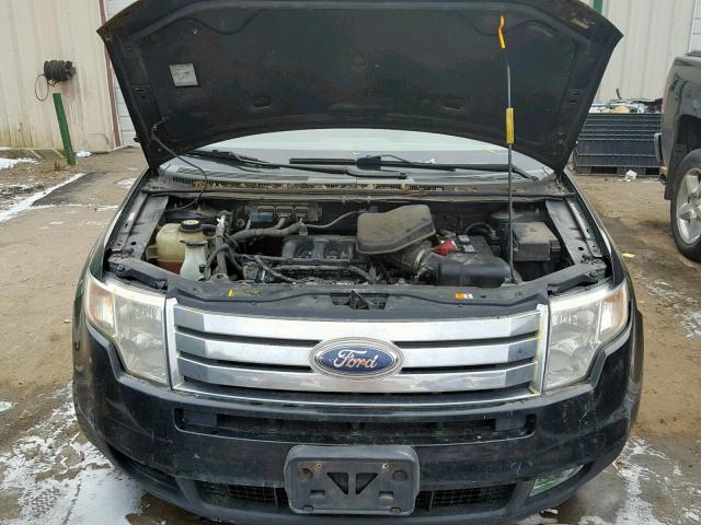 2FMDK49C57BA58979 - 2007 FORD EDGE SEL P BLACK photo 7