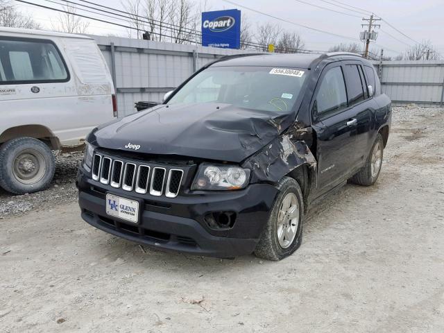 1C4NJCBA2ED777094 - 2014 JEEP COMPASS SP 黑色 照片 2
