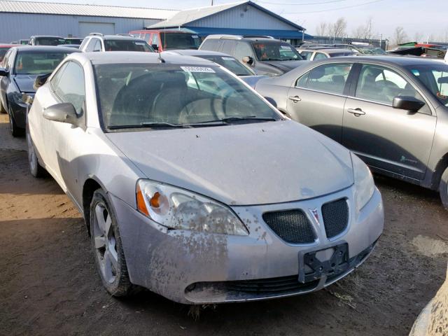 1G2ZH36N284285295 - 2008 PONTIAC G6 GT SILVER photo 1