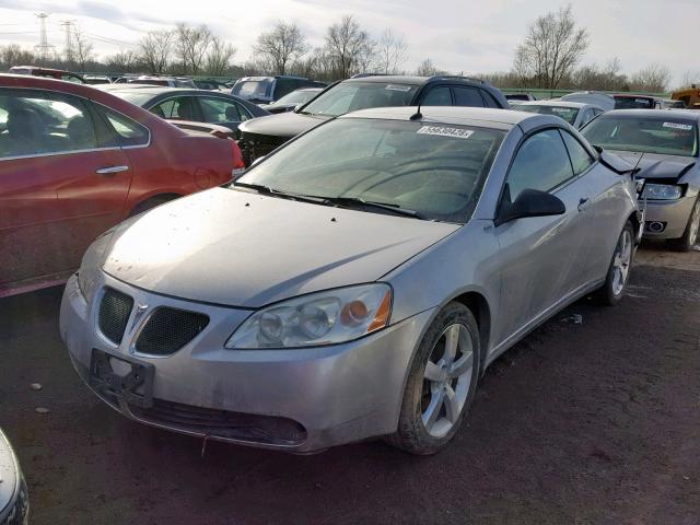 1G2ZH36N284285295 - 2008 PONTIAC G6 GT SILVER photo 2