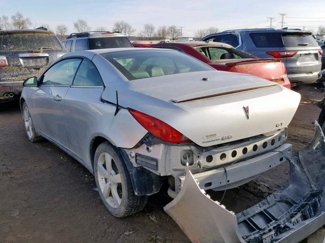 1G2ZH36N284285295 - 2008 PONTIAC G6 GT SILVER photo 3