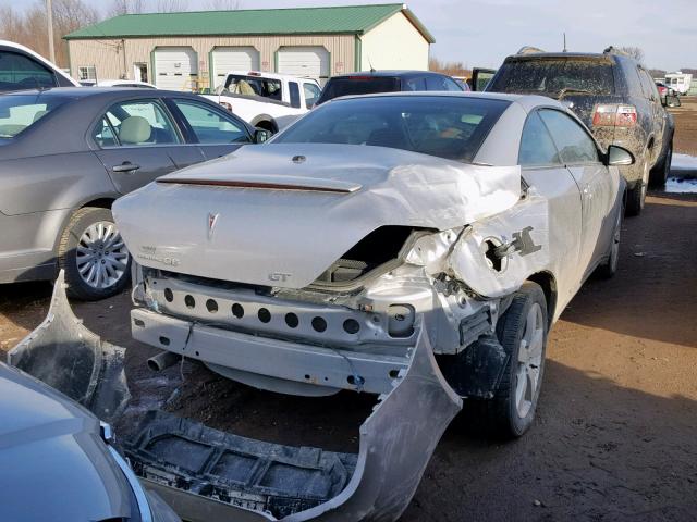 1G2ZH36N284285295 - 2008 PONTIAC G6 GT SILVER photo 4